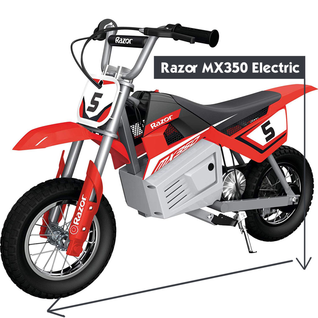 Razor MX350 dirt bike for 10 year olds